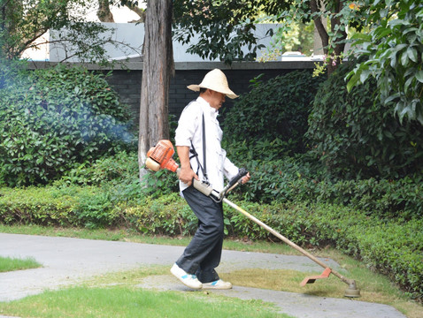 除草的人