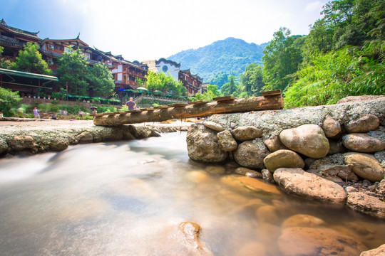 泰安古镇水景