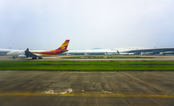 飞机场 深圳机场 停机坪