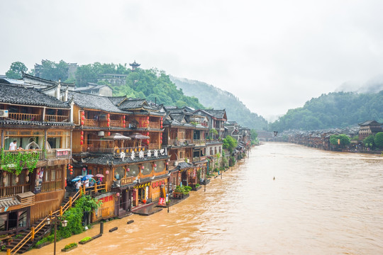 湘西凤凰 烟雨蒙蒙