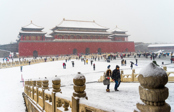 故宫雪景