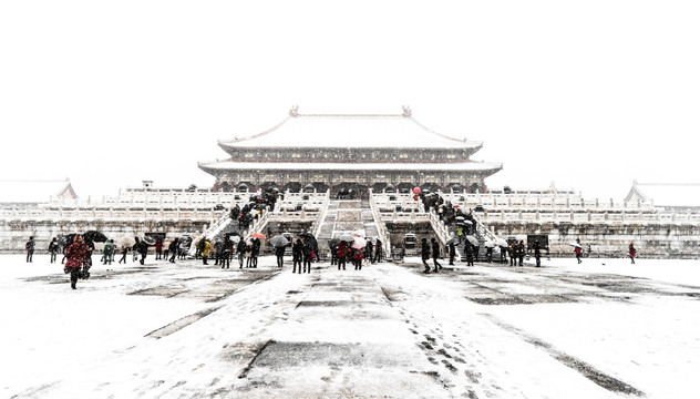 故宫雪景