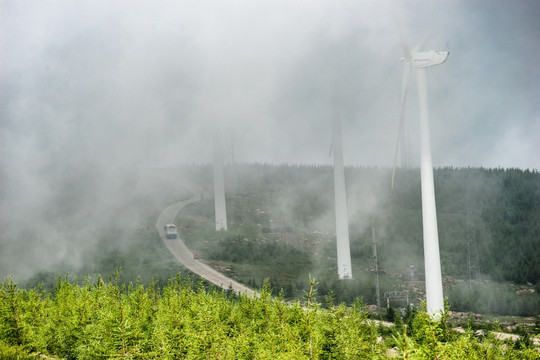 河北张家口冰山梁景区