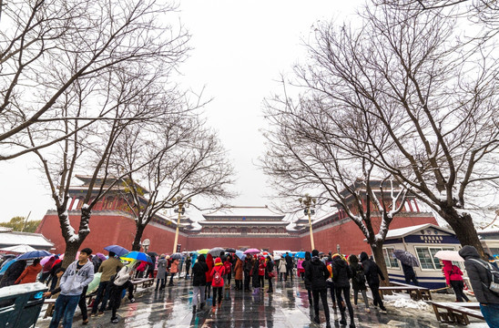 故宫雪景