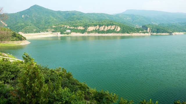 北京白河堡水库风景