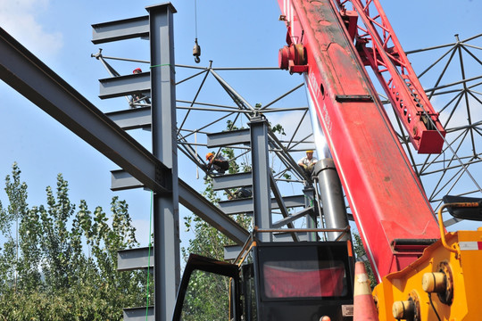 施工现场 建筑工地 在建工程