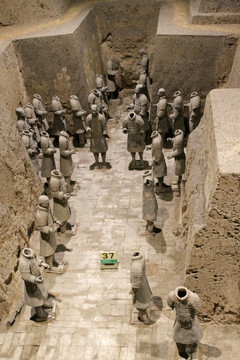 秦始皇兵馬俑 三號坑