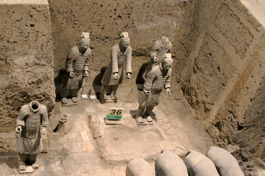 秦始皇兵馬俑 三號坑