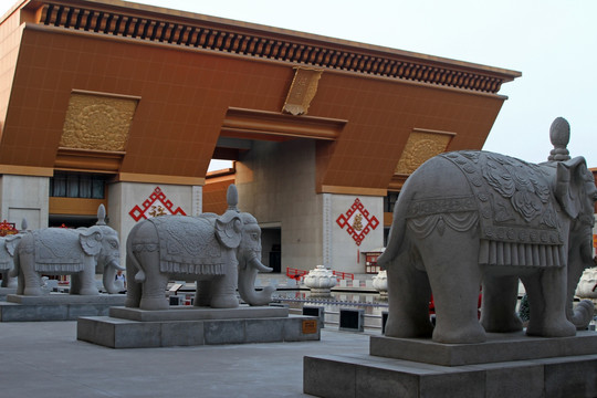 陕西法门寺景区