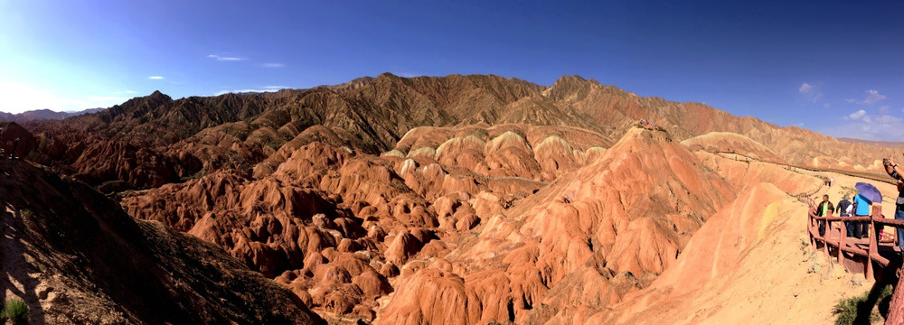 丹霞地貌 全景 大图