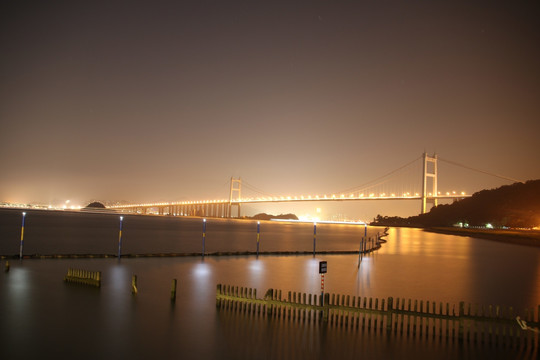 虎门大桥夜景