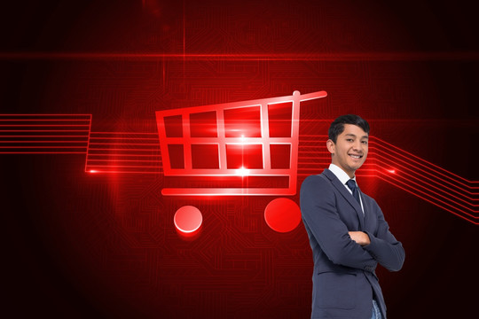 雙臂交叉的男人