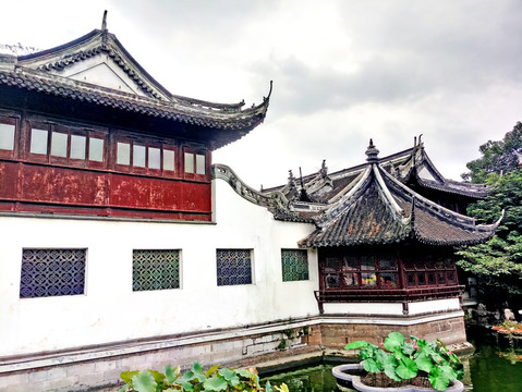 豫园 中式建筑 唯美