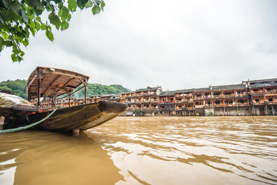 湘西凤凰 江面