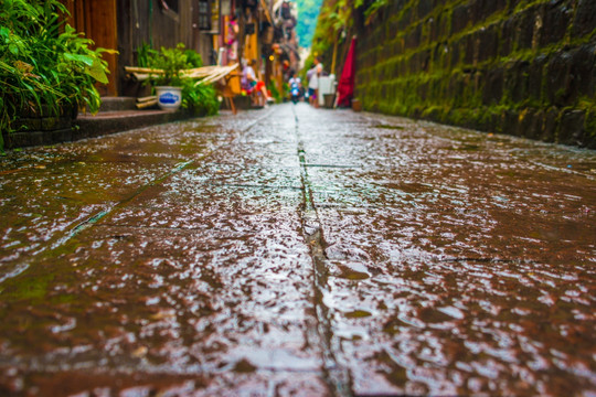 石板路 湘西凤凰