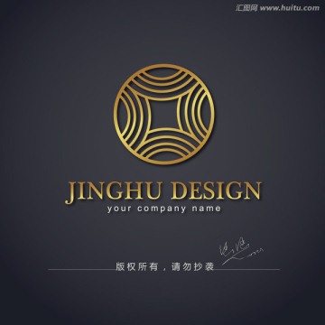 金融logo 钱币logo