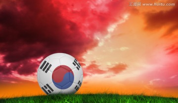 韩国的足球比赛