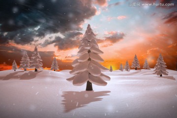 冰雪景觀
