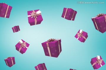 圣誕禮物組合圖片