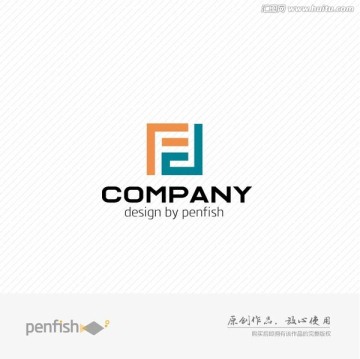 字母FD組合LOGO