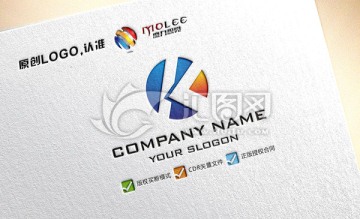 K字母 科技 LOGO設(shè)計(jì)