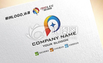 P字母 LOGO設計