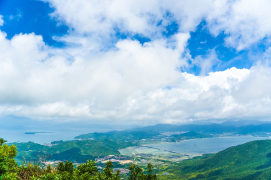 深圳七娘山 山海