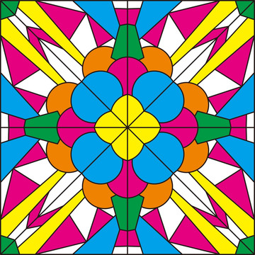 染色玻璃