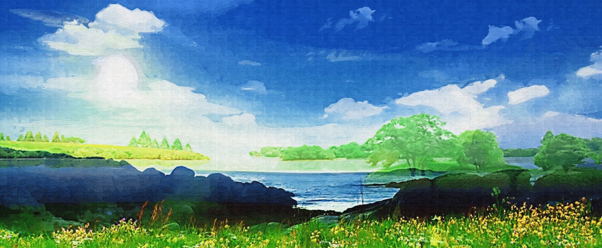 風景油畫