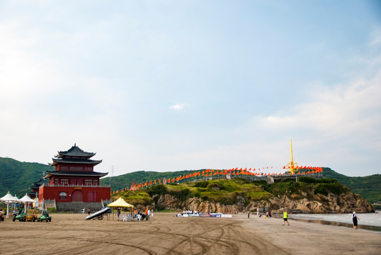 天空 大海 沙滩 风景区