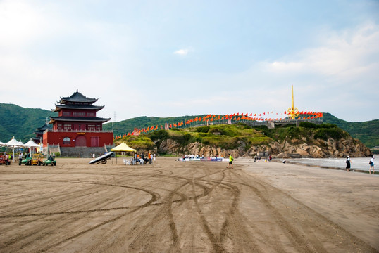 天空 大海 沙滩 风景区