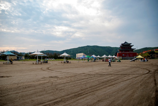 天空 大海 沙滩 风景区