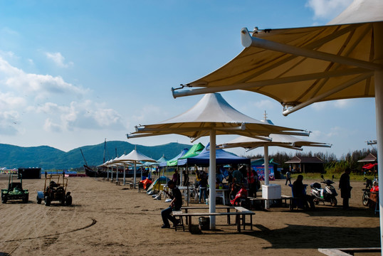 天空 大海 沙滩 风景区