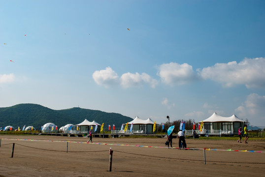 天空 大海 沙滩 风景区