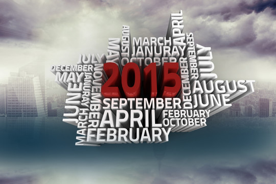 2015詞混雜復(fù)合圖像
