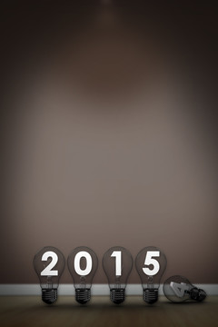 2015創(chuàng)意燈泡海報(bào)