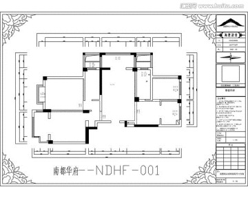 滁州南都华府CAD户型图