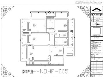 滁州南都华府CAD户型图