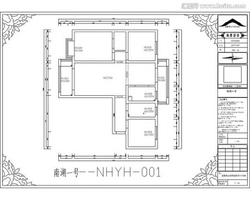 滁州南湖一号CAD户型图