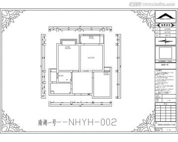 滁州南湖一号CAD户型图