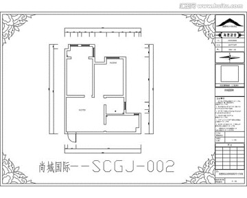 滁州尚城国际CAD户型图