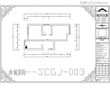滁州尚城國(guó)際CAD戶型圖