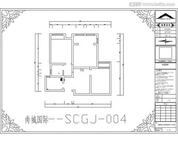 滁州尚城国际CAD户型图