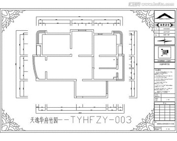 滁州天逸华府竹园CAD户型图