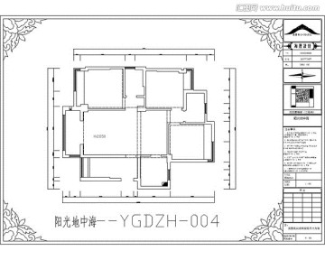 滁州陽(yáng)光地中海CAD戶型圖