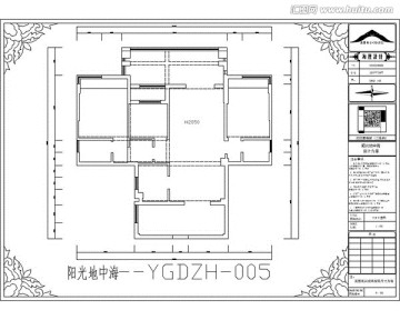 滁州陽光地中海CAD戶型圖