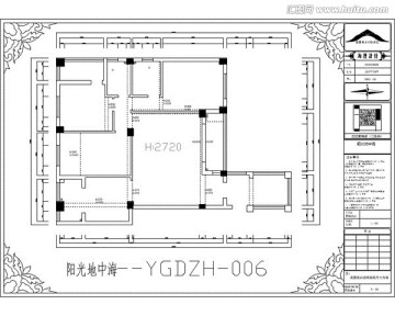 滁州阳光地中海CAD户型图