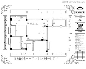 滁州阳光地中海CAD户型图