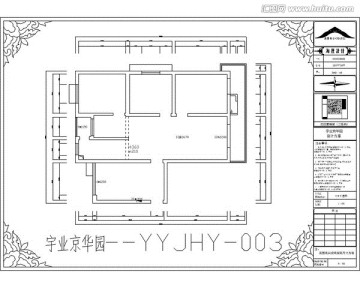 滁州宇業(yè)京華園CAD戶型圖