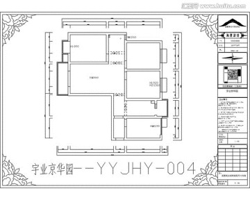 滁州宇業(yè)京華園CAD戶型圖